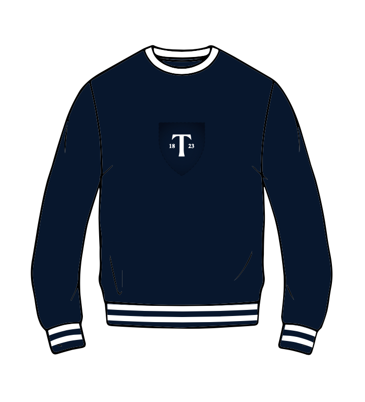 Trin Crewneck - Navy Blue